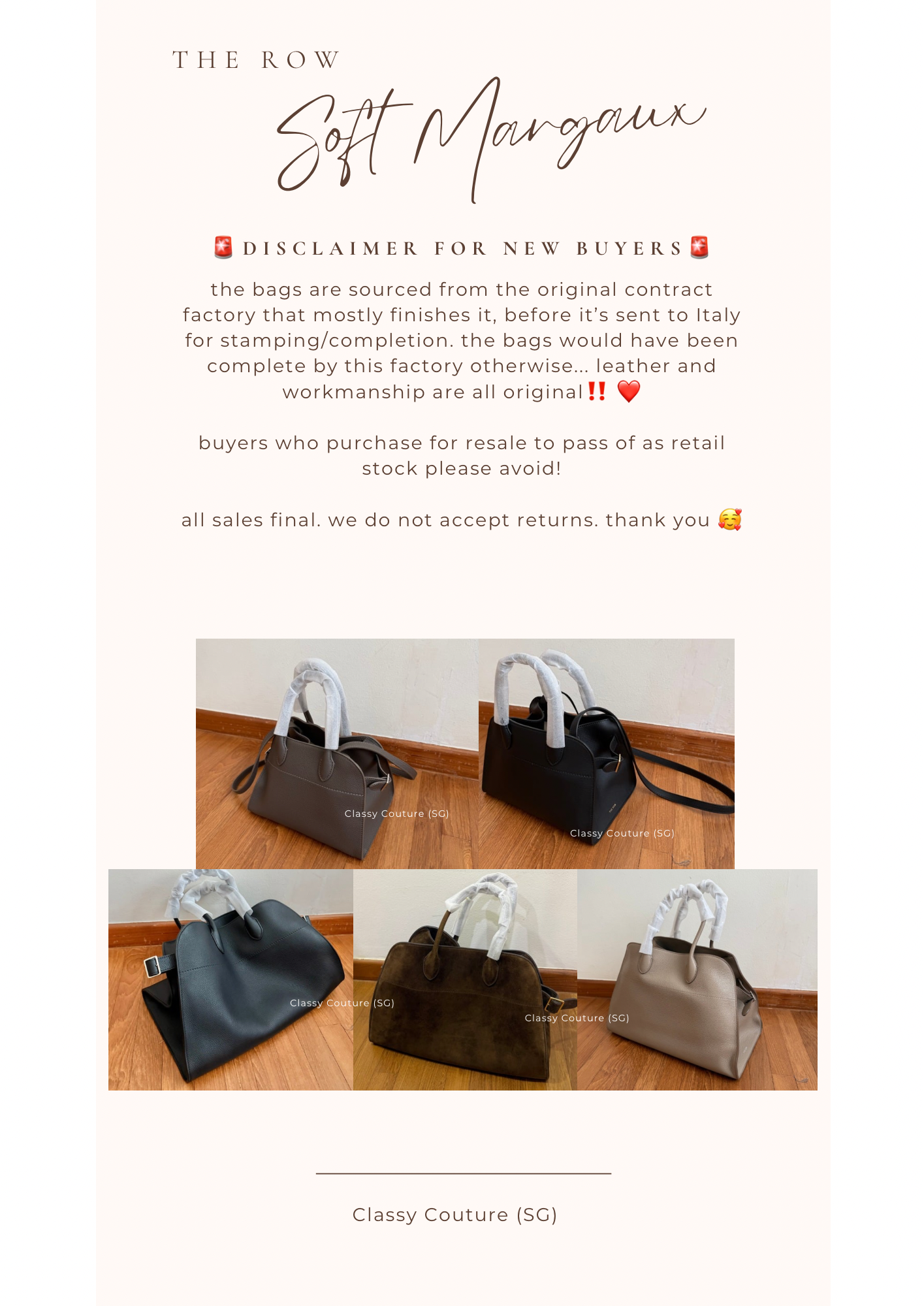TR Soft Margaux 10 / 12 / 15 Bag in Calfskin Leather