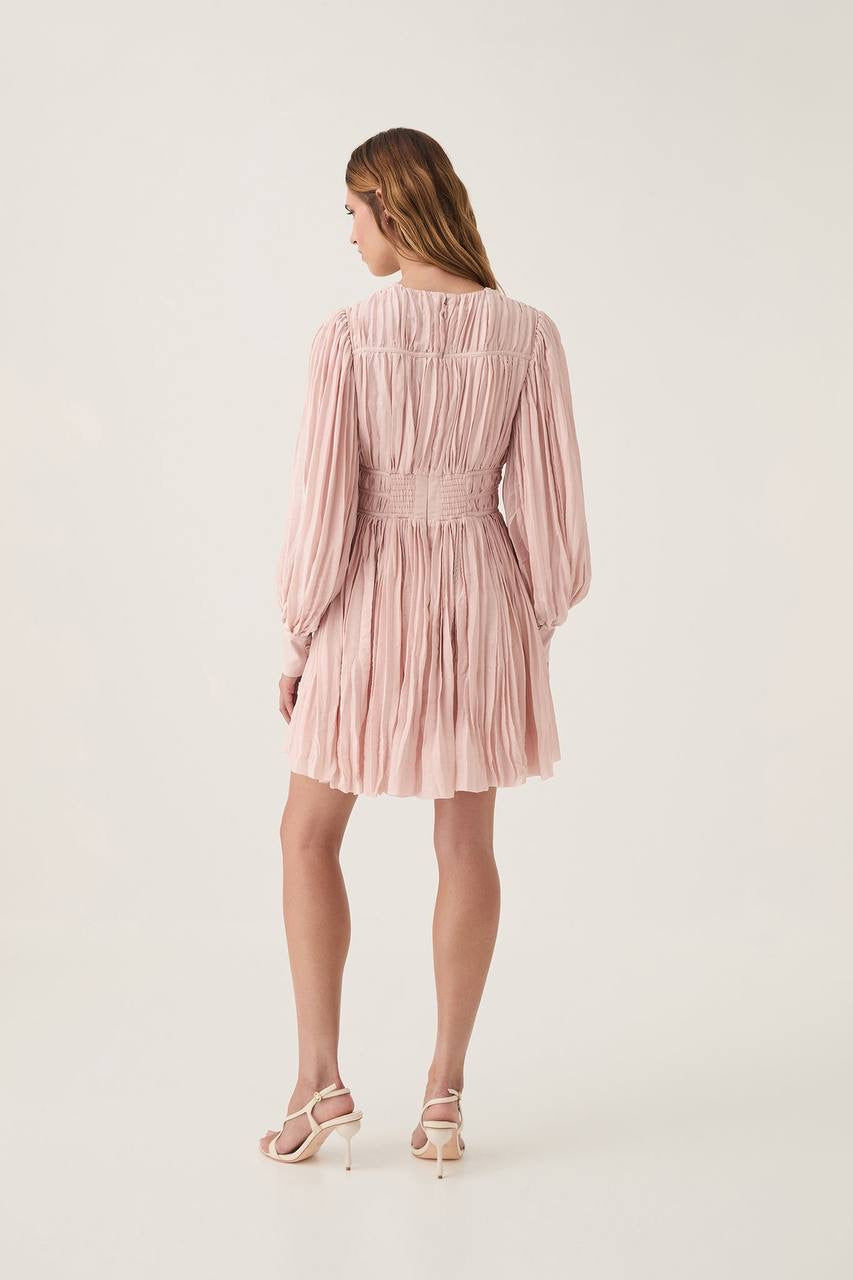 AJ Catalyst Pleated Mini | Midi Dress