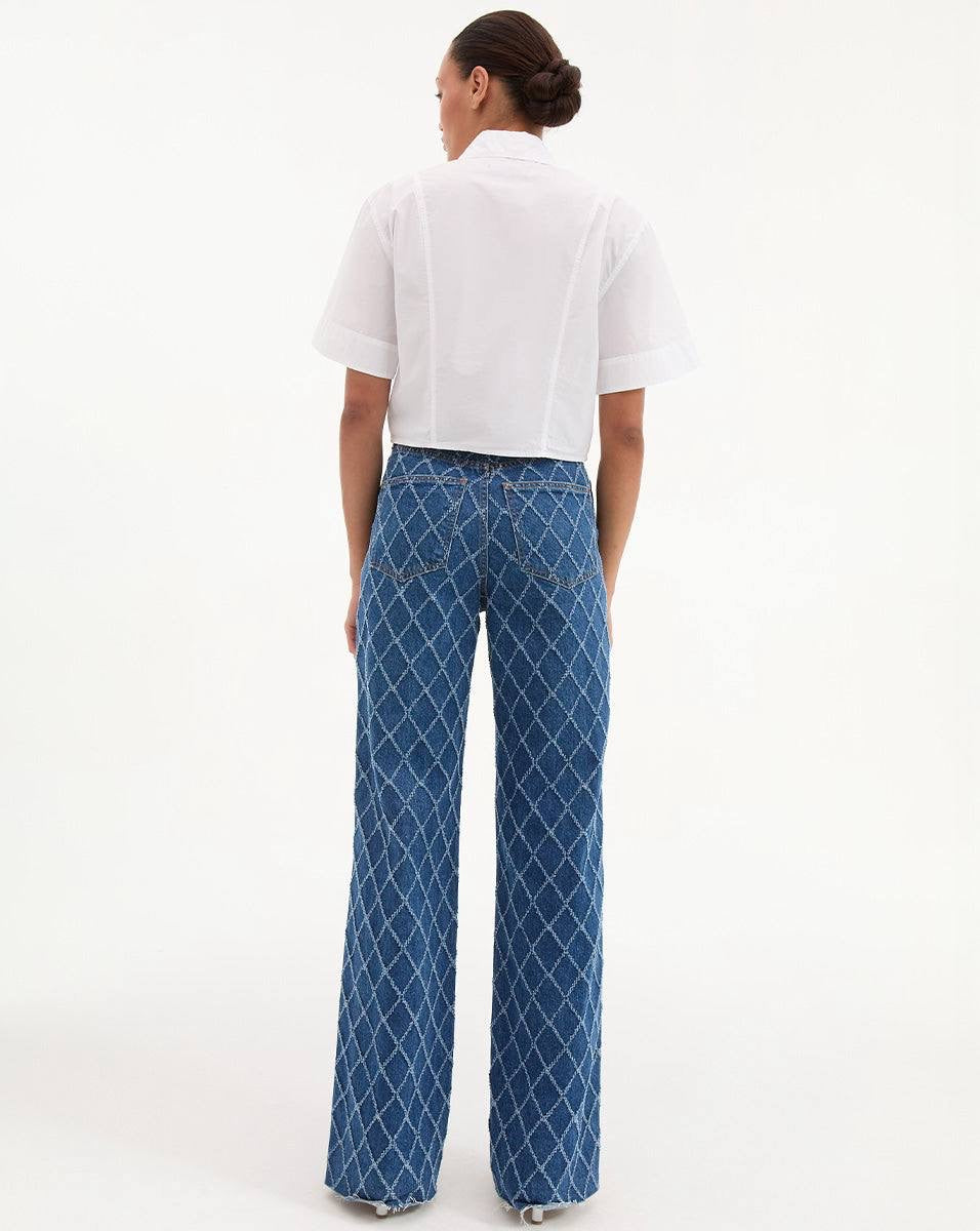 VB Claire Cotton Cropped Shirt
