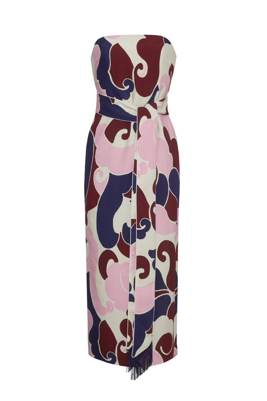 CC New Castle Viscose Midi Dress