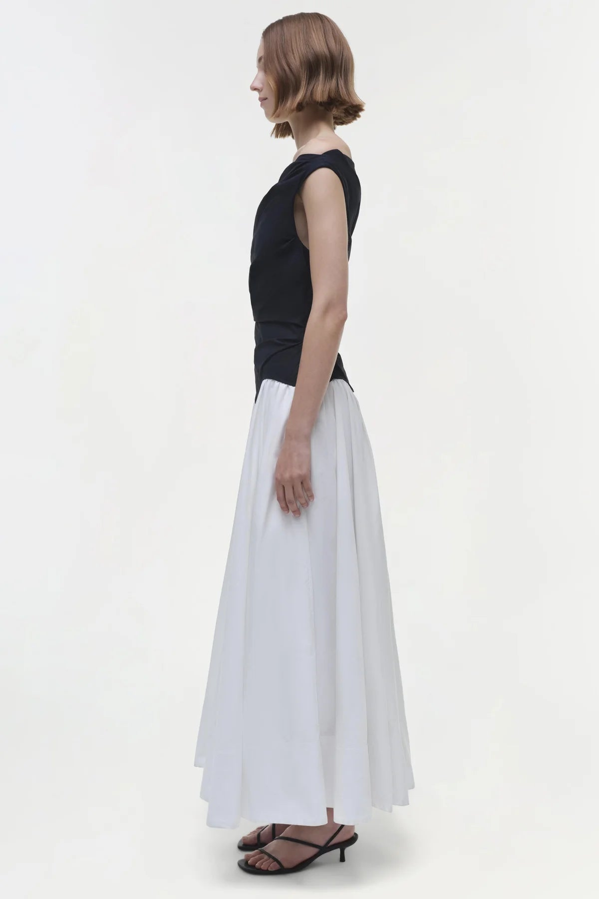 Restock! JS Cersei Off Shoulder Cotton-Blend Midi Maxi Dress