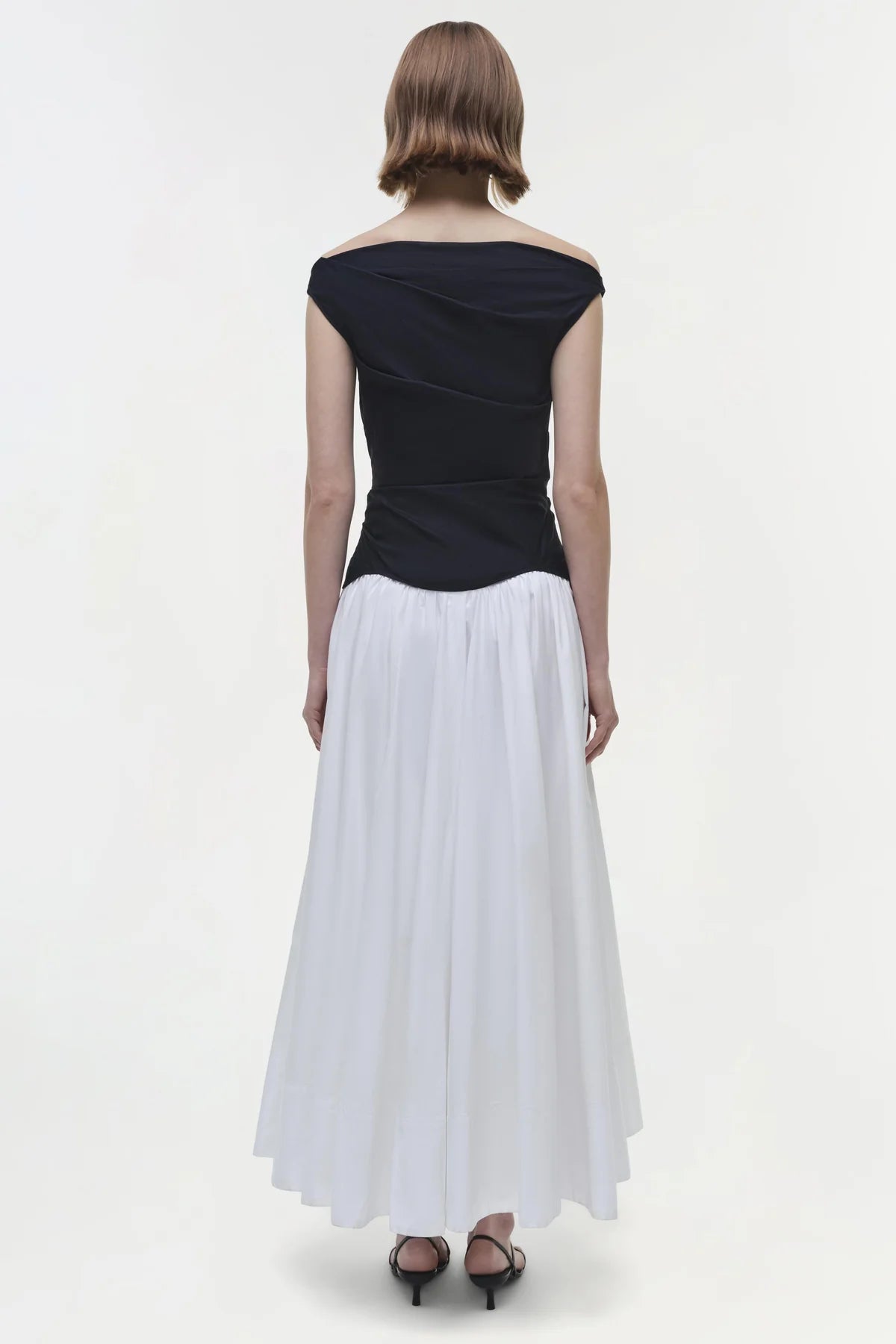 Restock! JS Cersei Off Shoulder Cotton-Blend Midi Maxi Dress