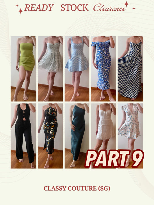 PART 9/12: Ready Stock Clearance!