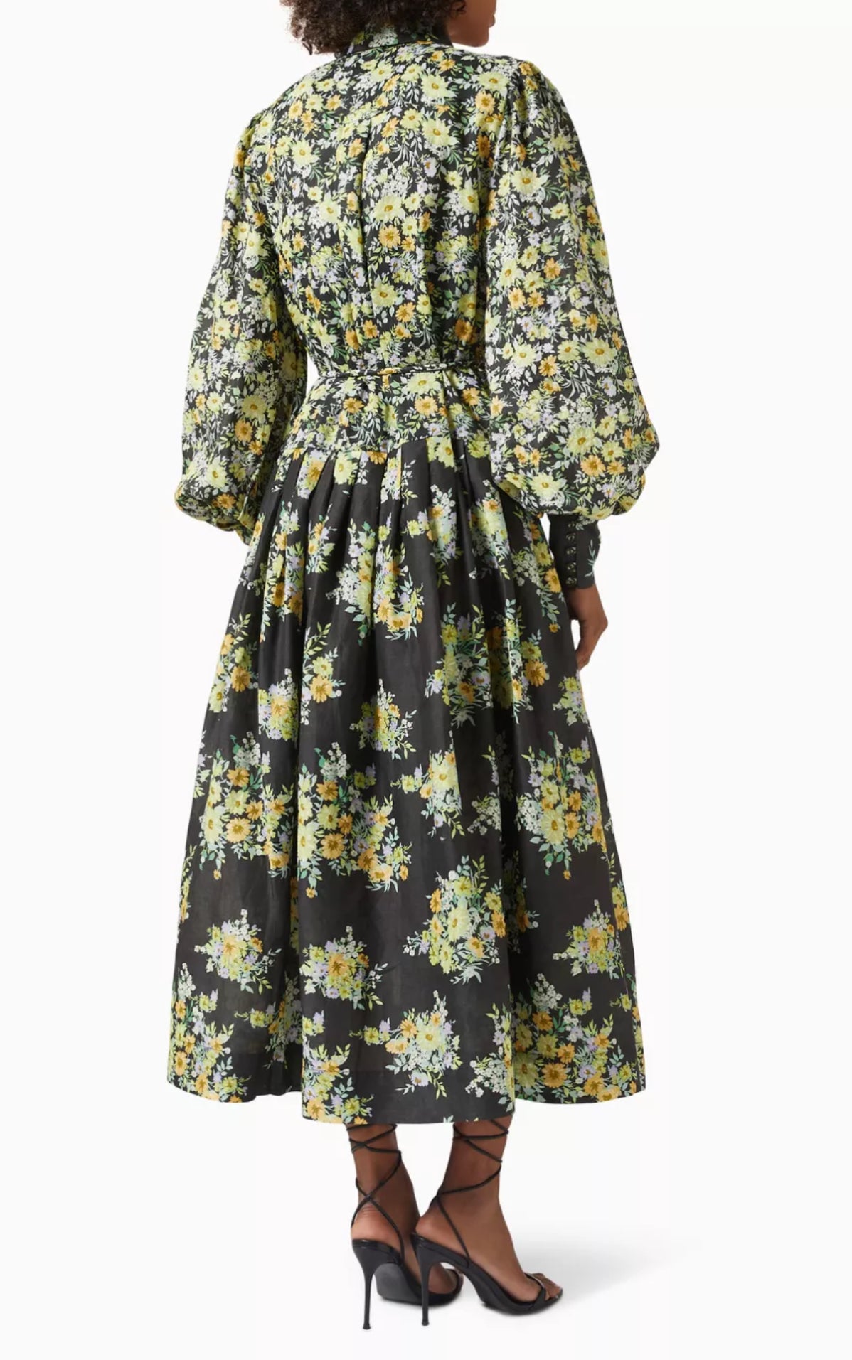 ALM Nina Ramie Shirtdress Midi Dress