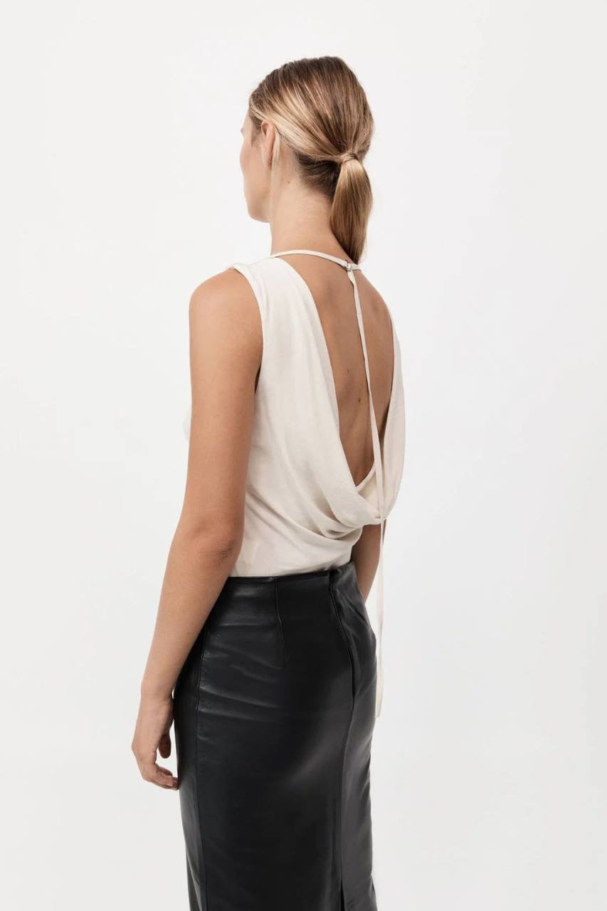 SA Draped Cowl Top