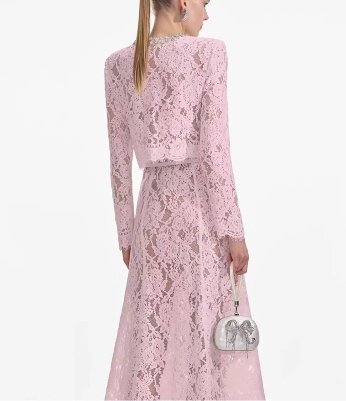 SP Embellished Jacket | Midi Skirt | Dress Set
