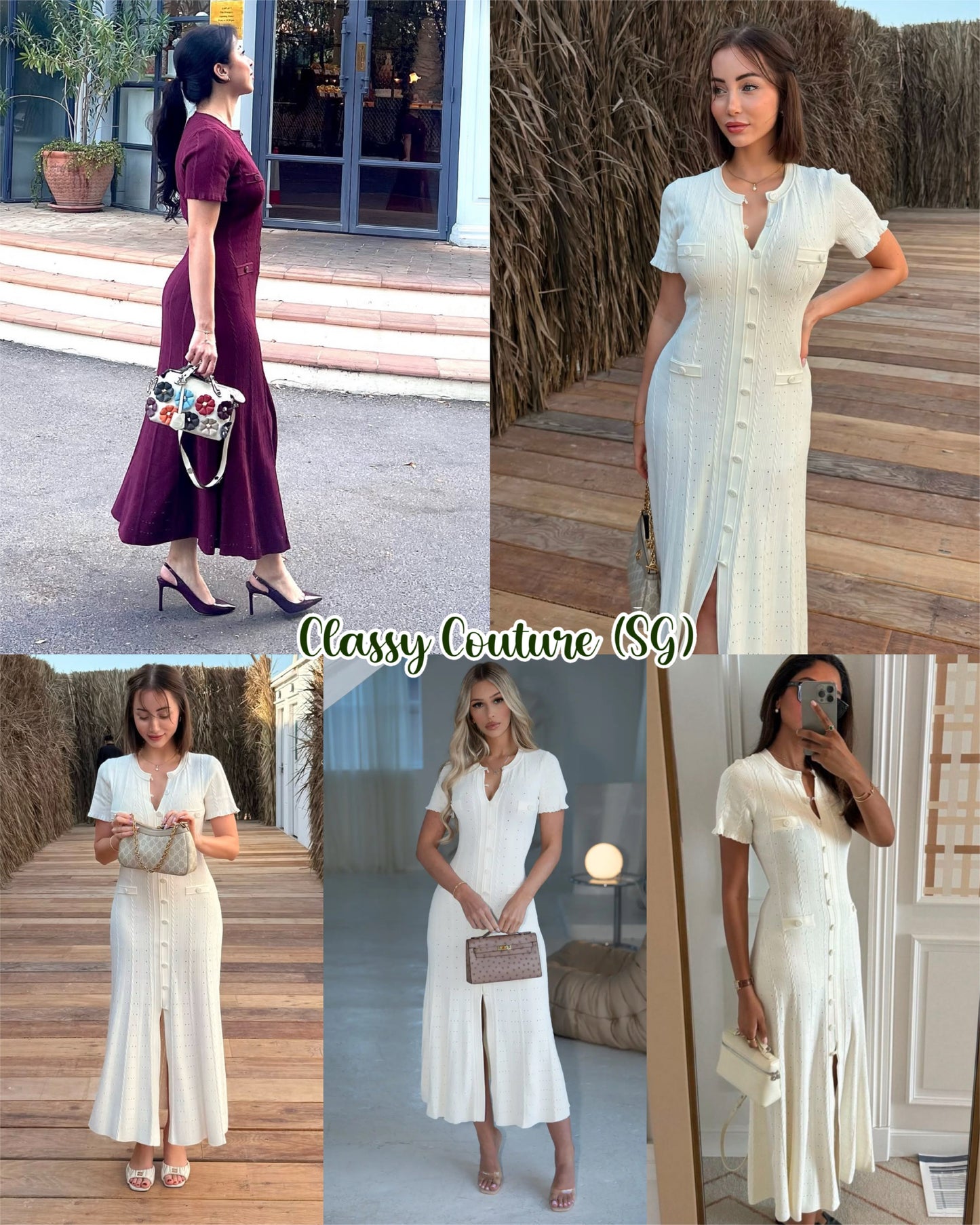 SD Short Sleeve Knit Ruffle Midi Maxi Dress