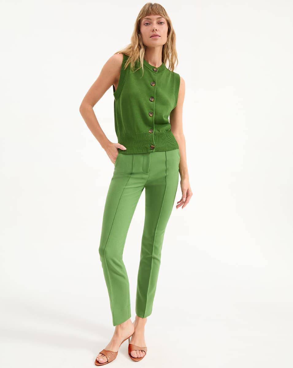VB Percy Cotton Sweater Vest Top