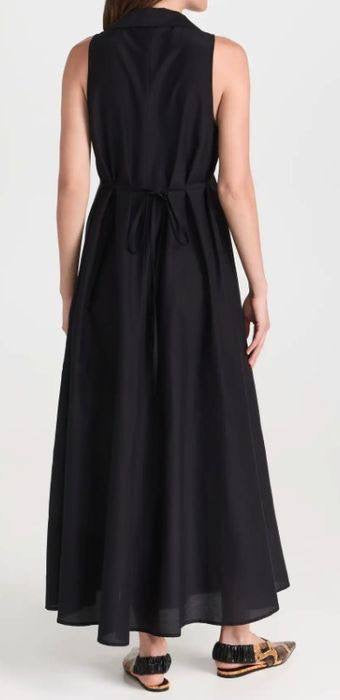RX Lois Cotton-Silk Midi Dress