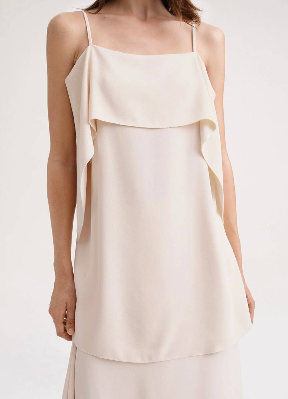 SALE! Tot Draped Viscose Cami Blush Top