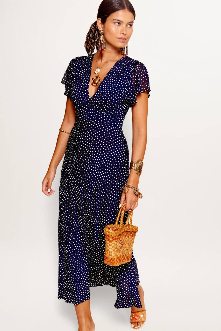 RX Florida Viscose Midi Dress