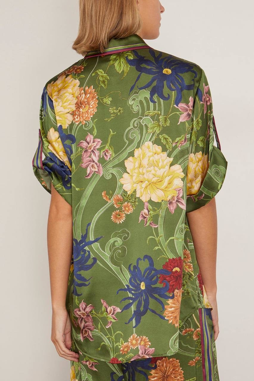 ALM Avery Silk Shirt | Pants | Set