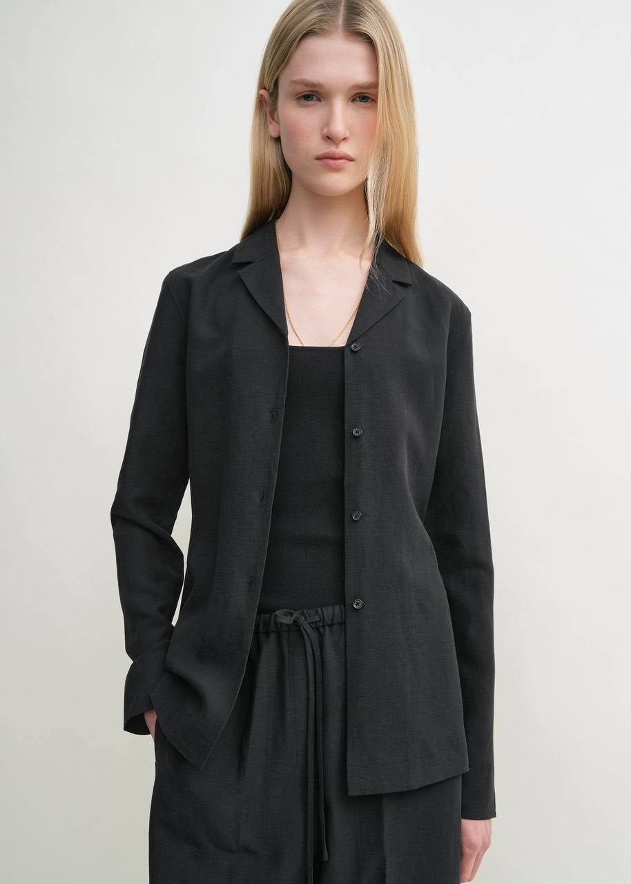 Tot Fluid Long Sleeve Shirt | Tank Top | Drawstring Trousers | Lyocell-Linen Set