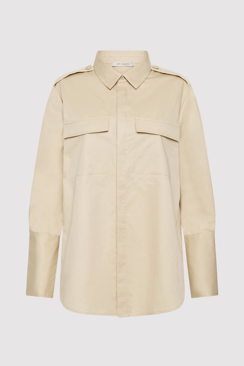 SA Classic Utility Long Sleeve Cotton Shirt