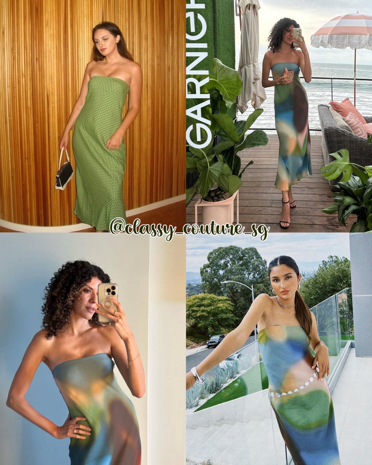 SALE! Ref Joana Viscose-Rayon Midi Dress in Piccolo and Breezy