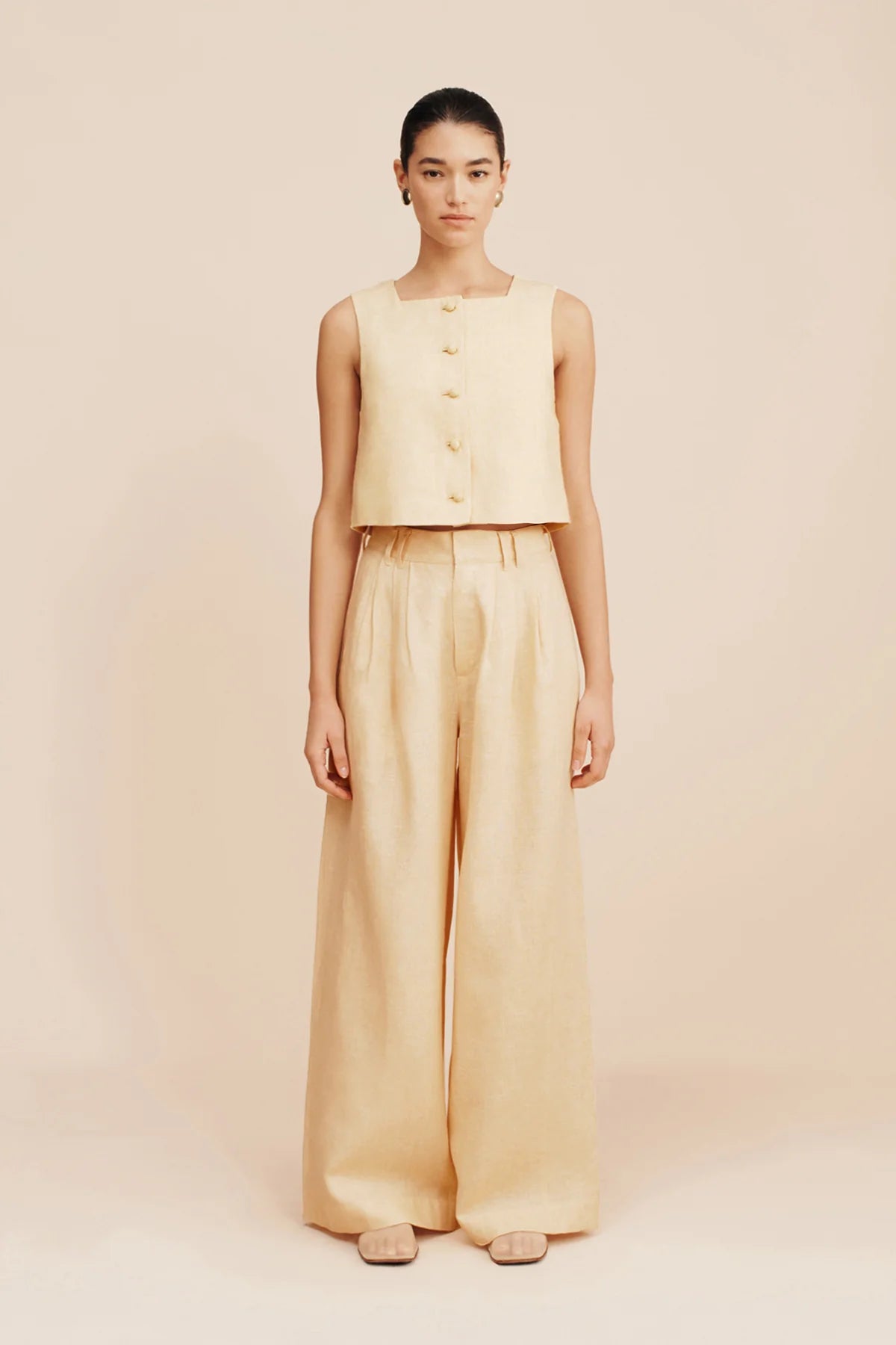PSE Rio Linen Crop Top
