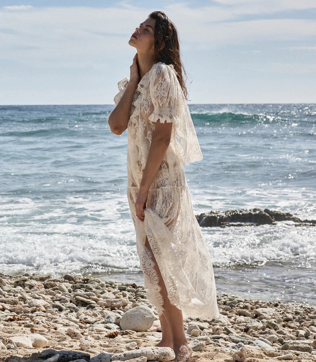 DN Henri Top | Sebastiane Midi Skirt | Cotton-blend Set