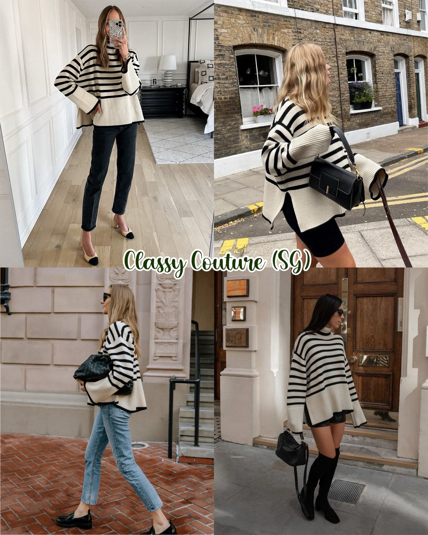 Tot Signature Wool-Cotton Turtleneck Sweater