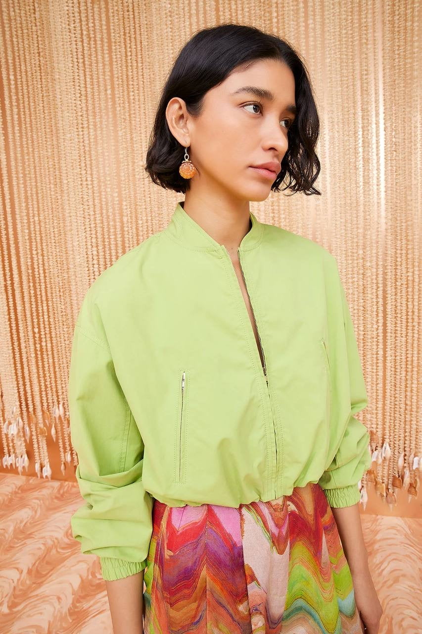 UJ Alessa Cropped Cotton Jacket