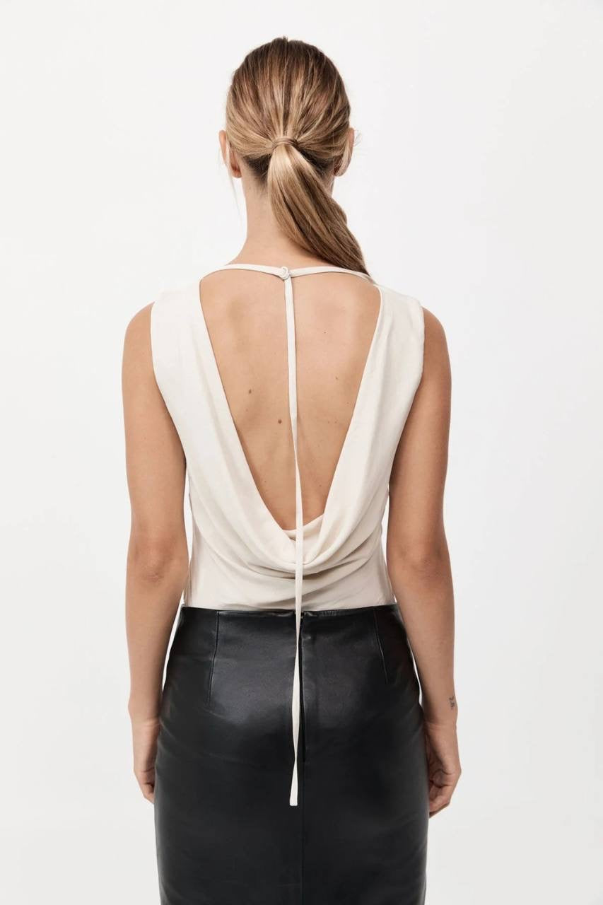 SA Draped Cowl Top