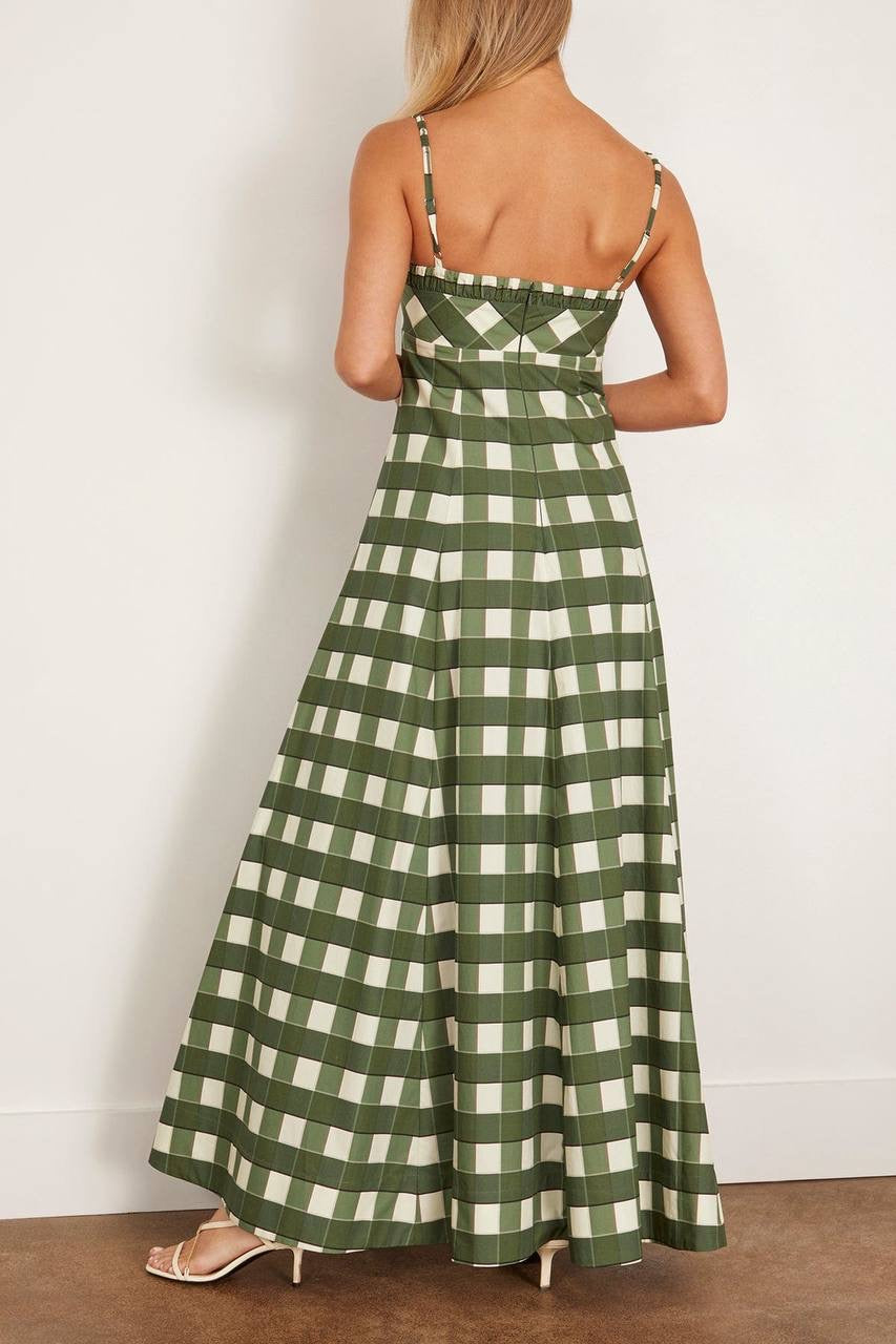 CLE Theron Cotton Midi Maxi Dress Sundress