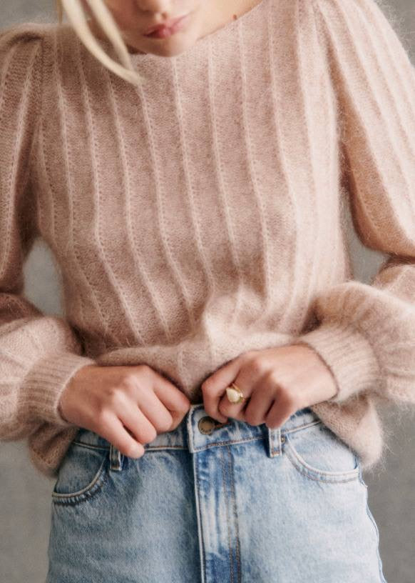 SZ Aretha Mohair-Wool Jumper