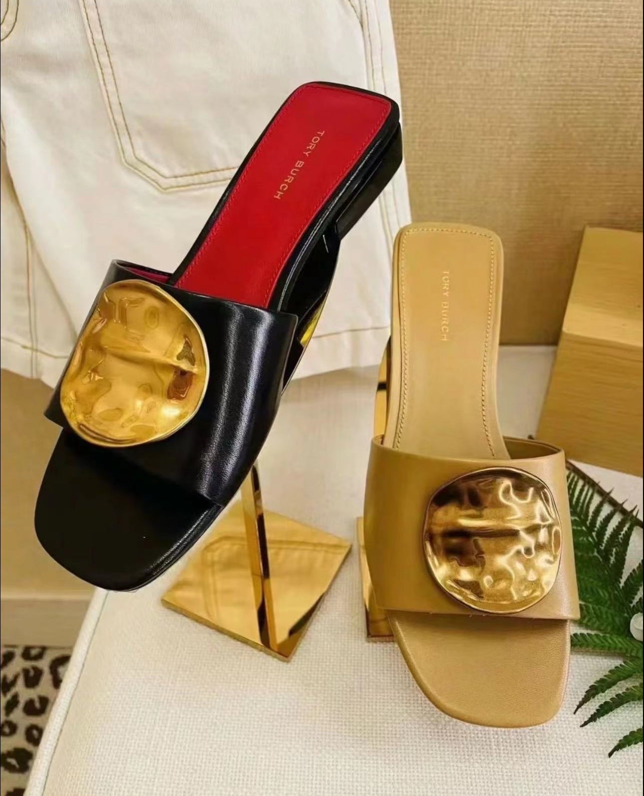 TB Patos Mule Slide Sandal 25mm