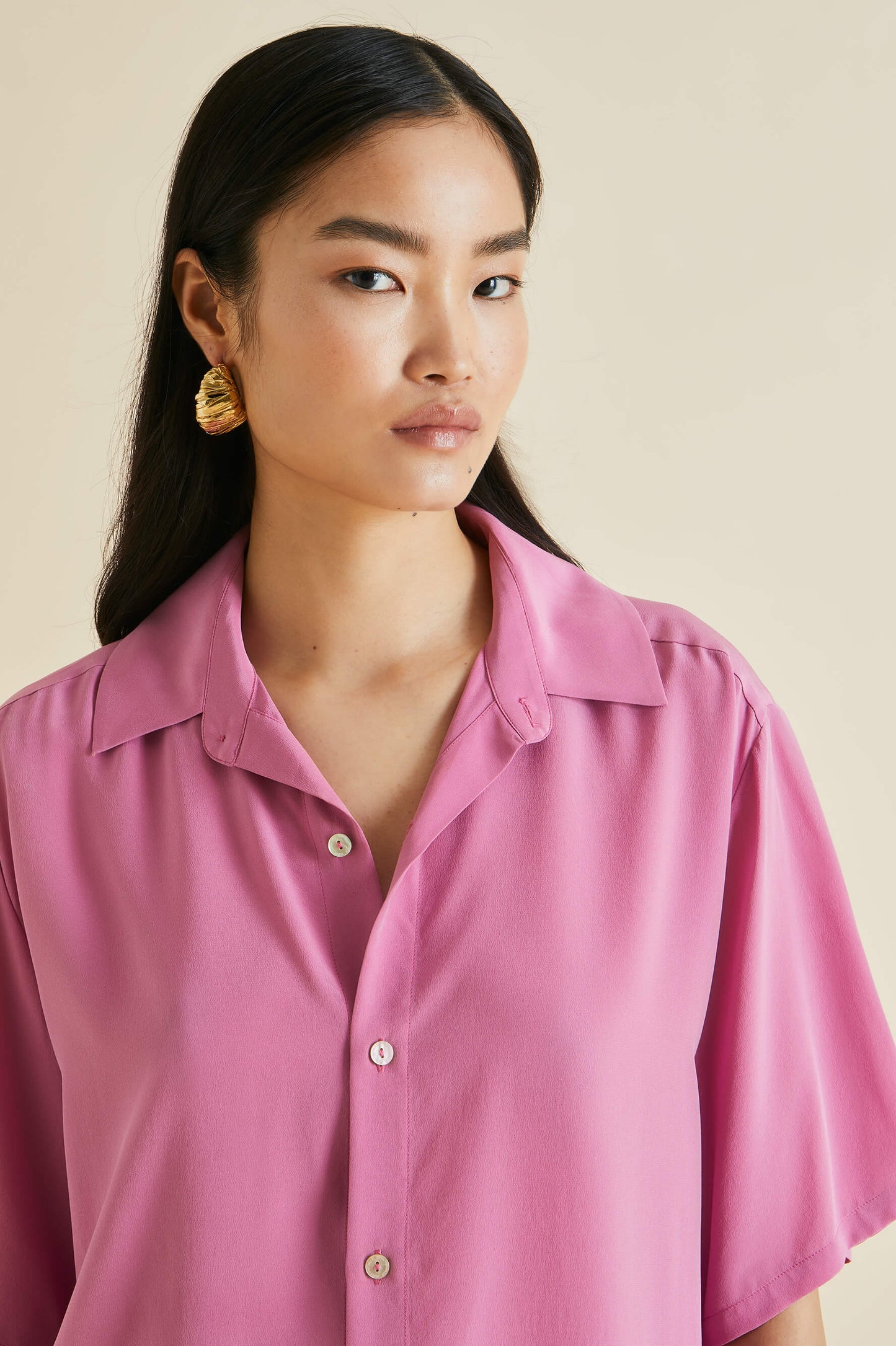 OVH Alabama Silk Crepe De Chine Pyjamas Top & Pants Set