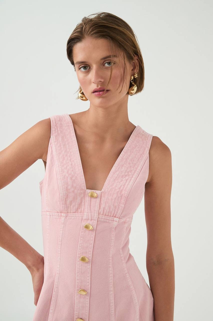 AJ Ayden Denim Mini Dress | Coast Denim Mini Dress