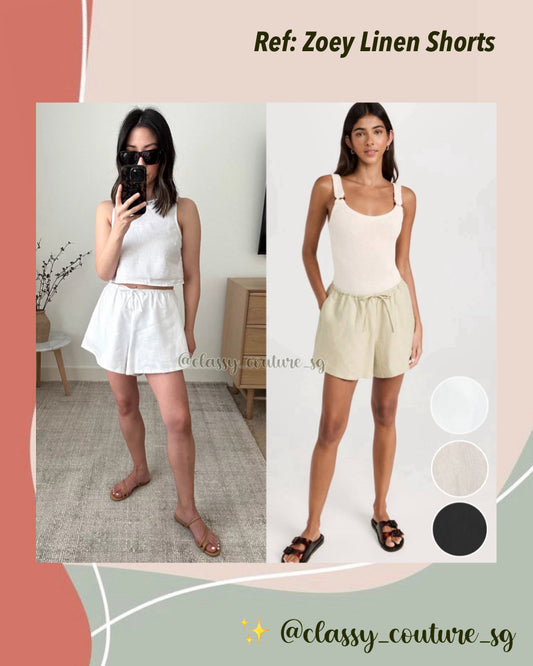 Ref Zoey Linen Shorts