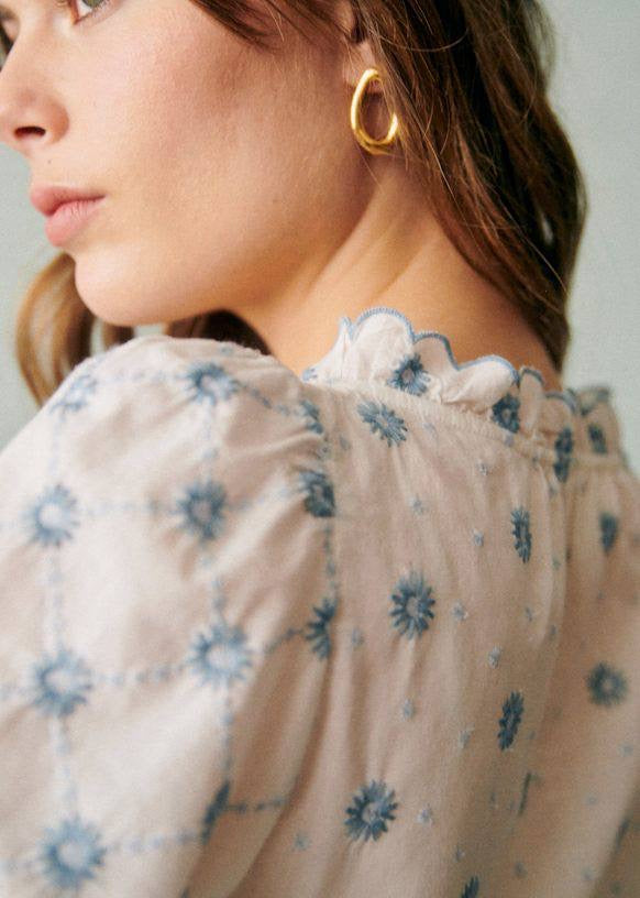 SZ Kellia Cotton floral Shirt