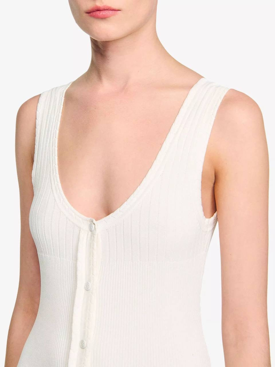 SD Bella Midi Dress | Bello Cropped Rib Knit Cardigan | Viscose-Blend Set