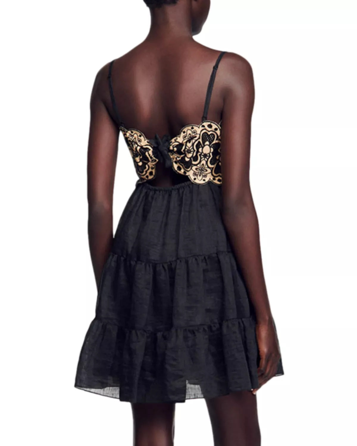 SD Mathildana Eyelet Cutout Dress