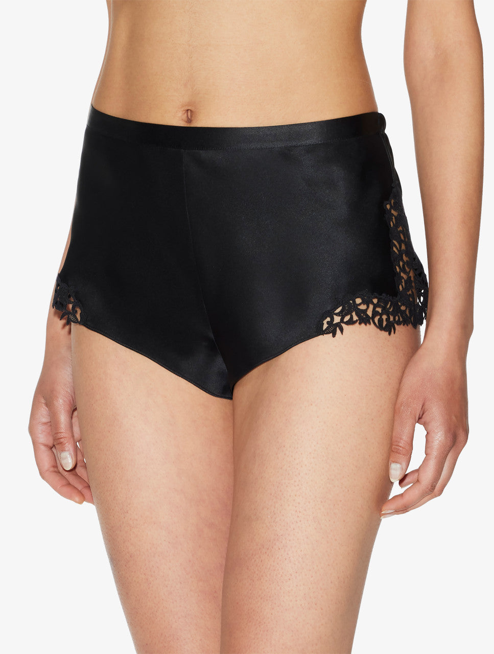 LP Silk Camisole | Sleep Shorts with macrame frastaglio | Lounge Set