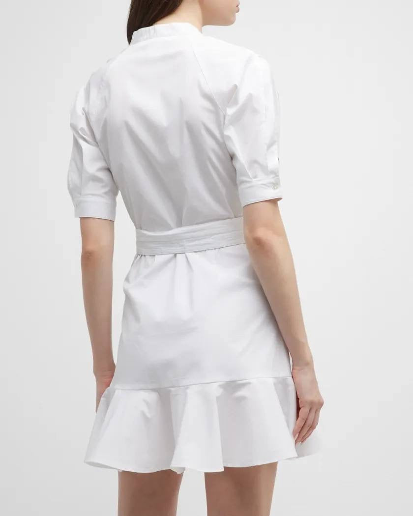 VB Molly Belted Shirtdress Mini Dress