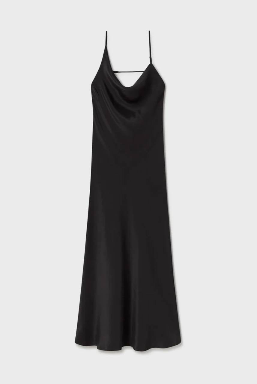 SL CDC Carrie Midi Dress - thick 30 momme matte silk