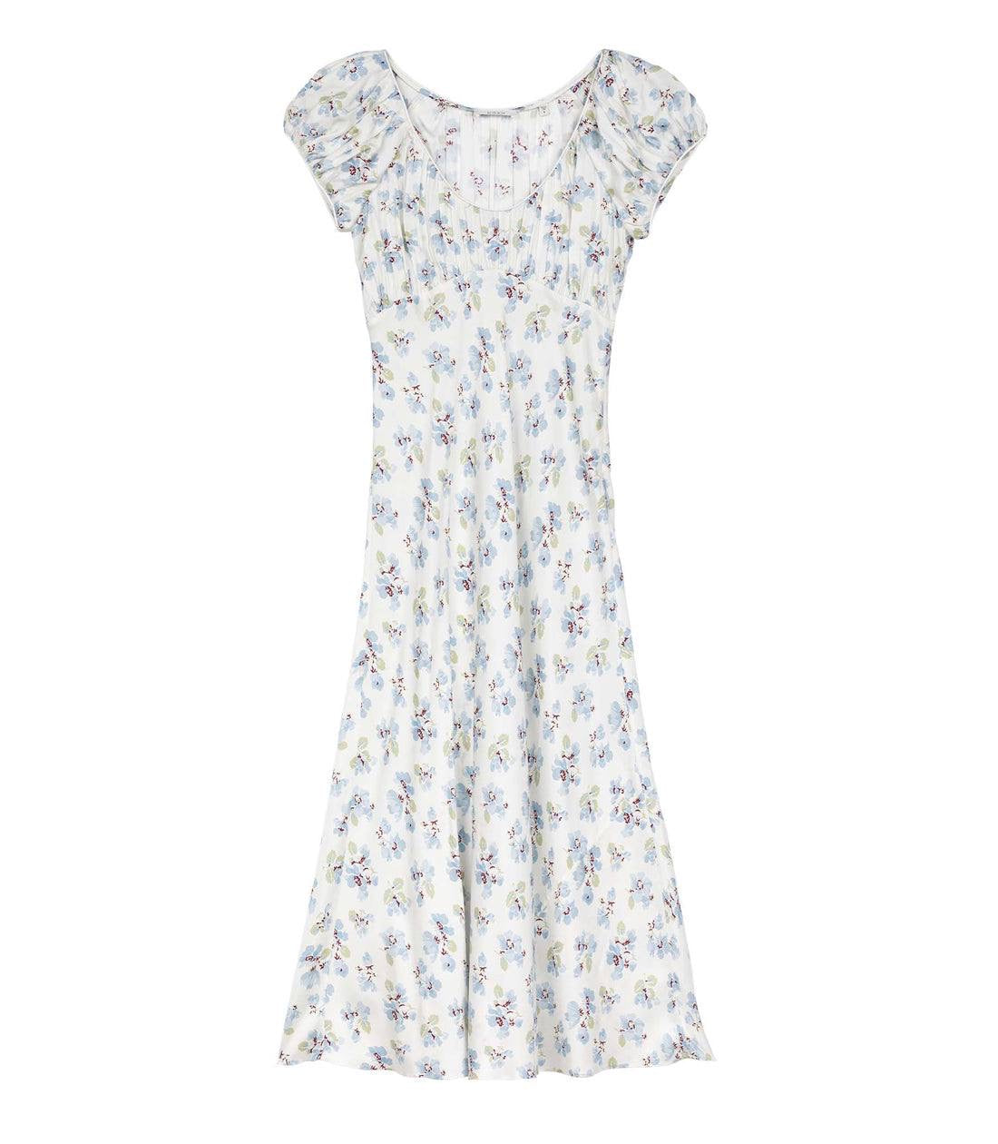 DN Florencia Silk-Viscose Midi Dress