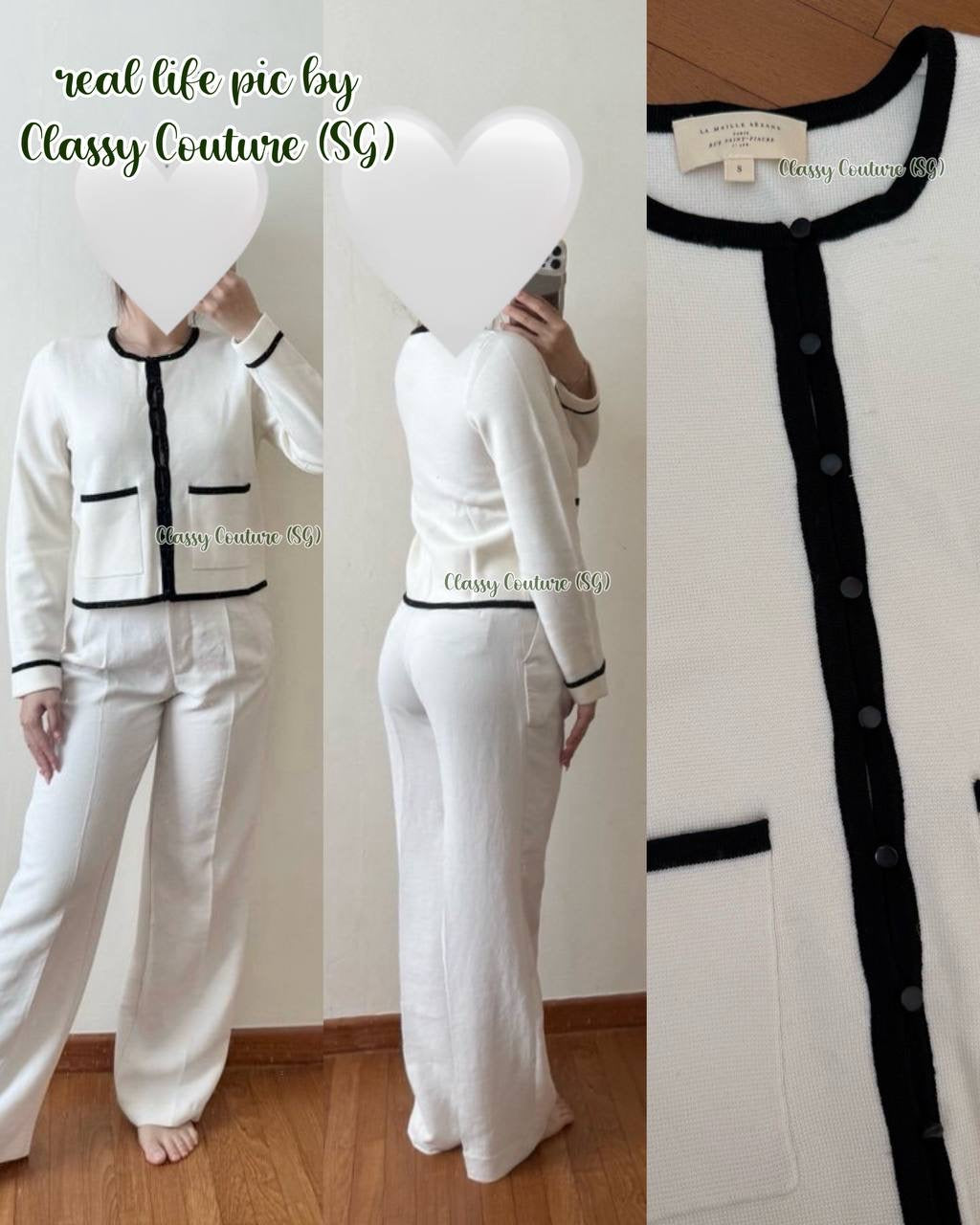 3 Colors! SZ Brielle Merino Wool Cardigan