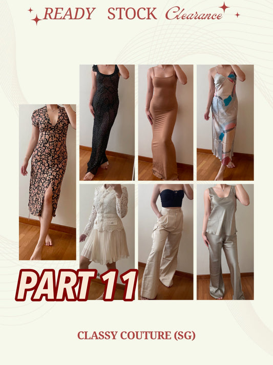 PART 11/12: Ready Stock Clearance!