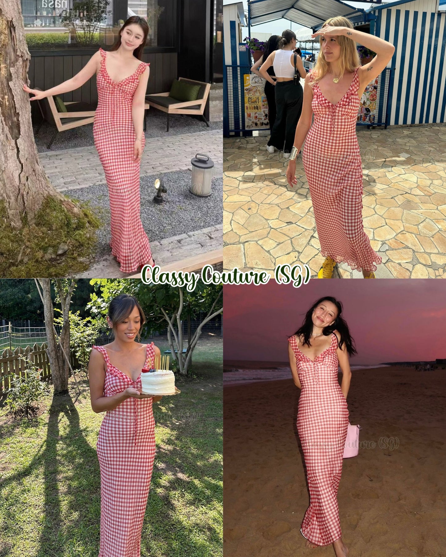 RP Heidi Silk Maxi Dress