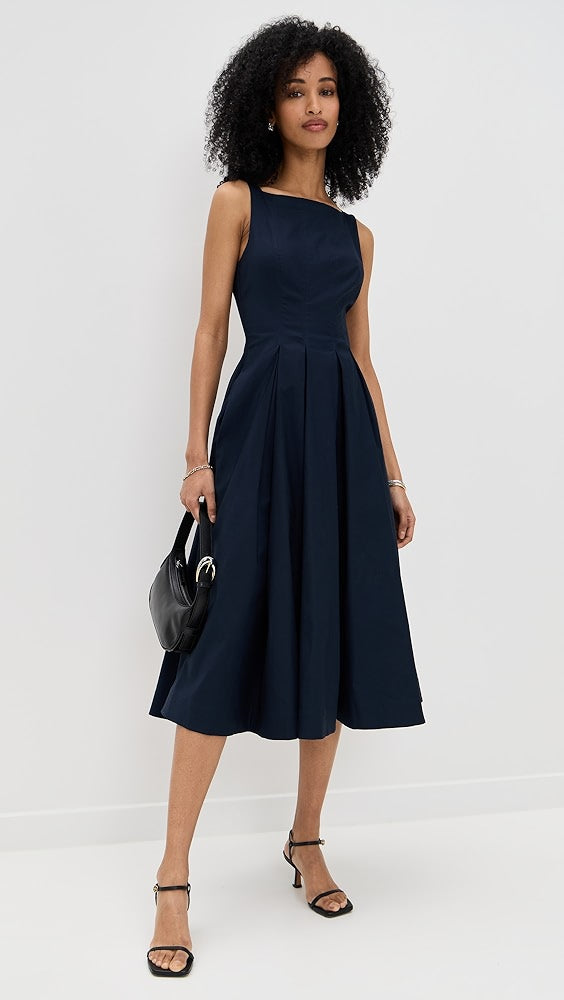 Ref Jovana Stretch-Cotton Midi Dress