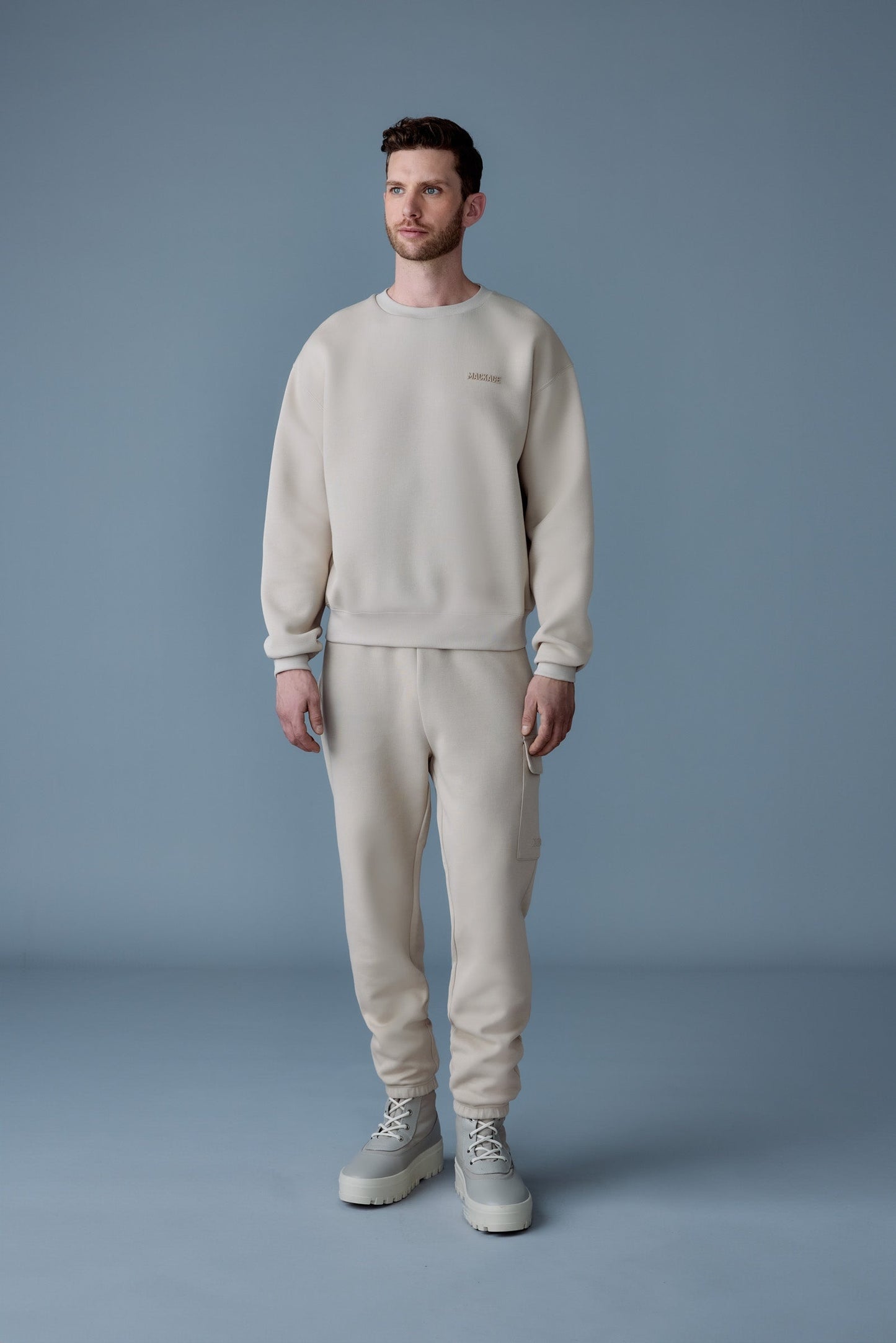 MK Julian Men’s Unisex Double-Face Jersey Sweatshirt Sweater Jumper