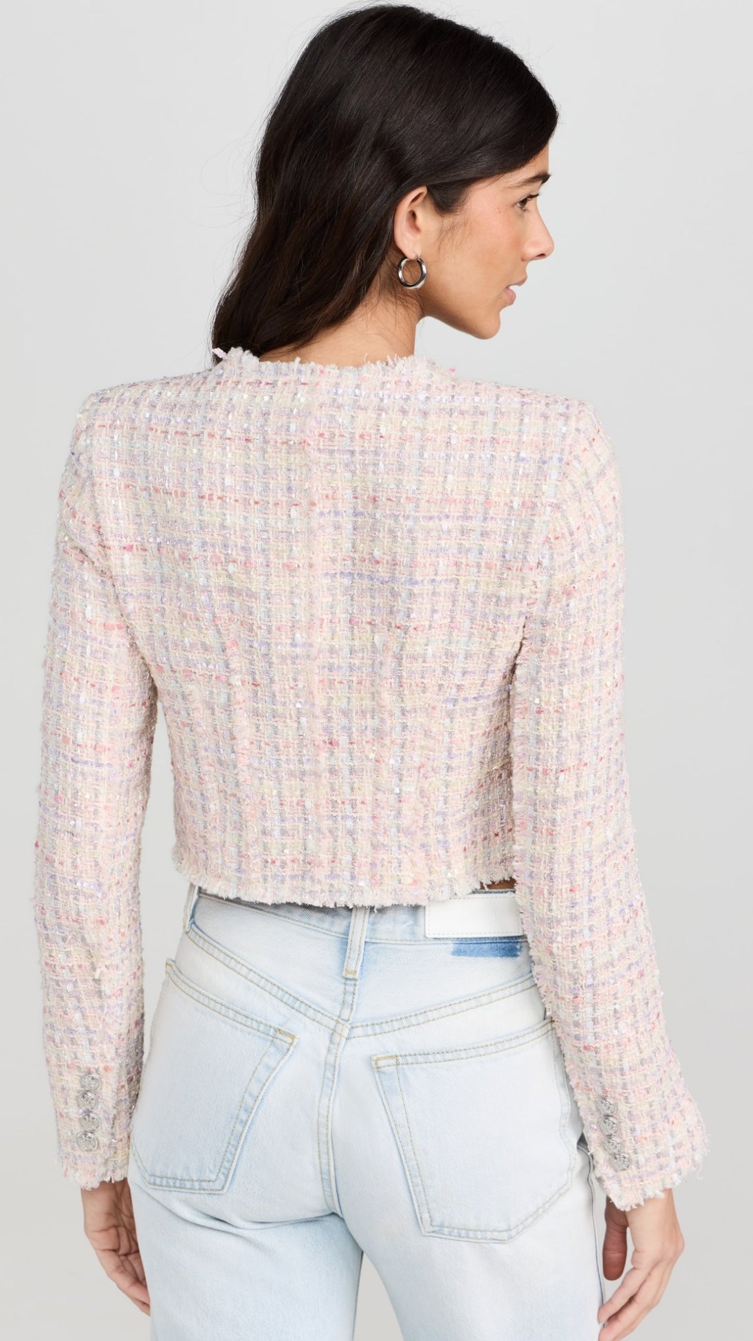 LSF Falima Tweed Cropped Jacket