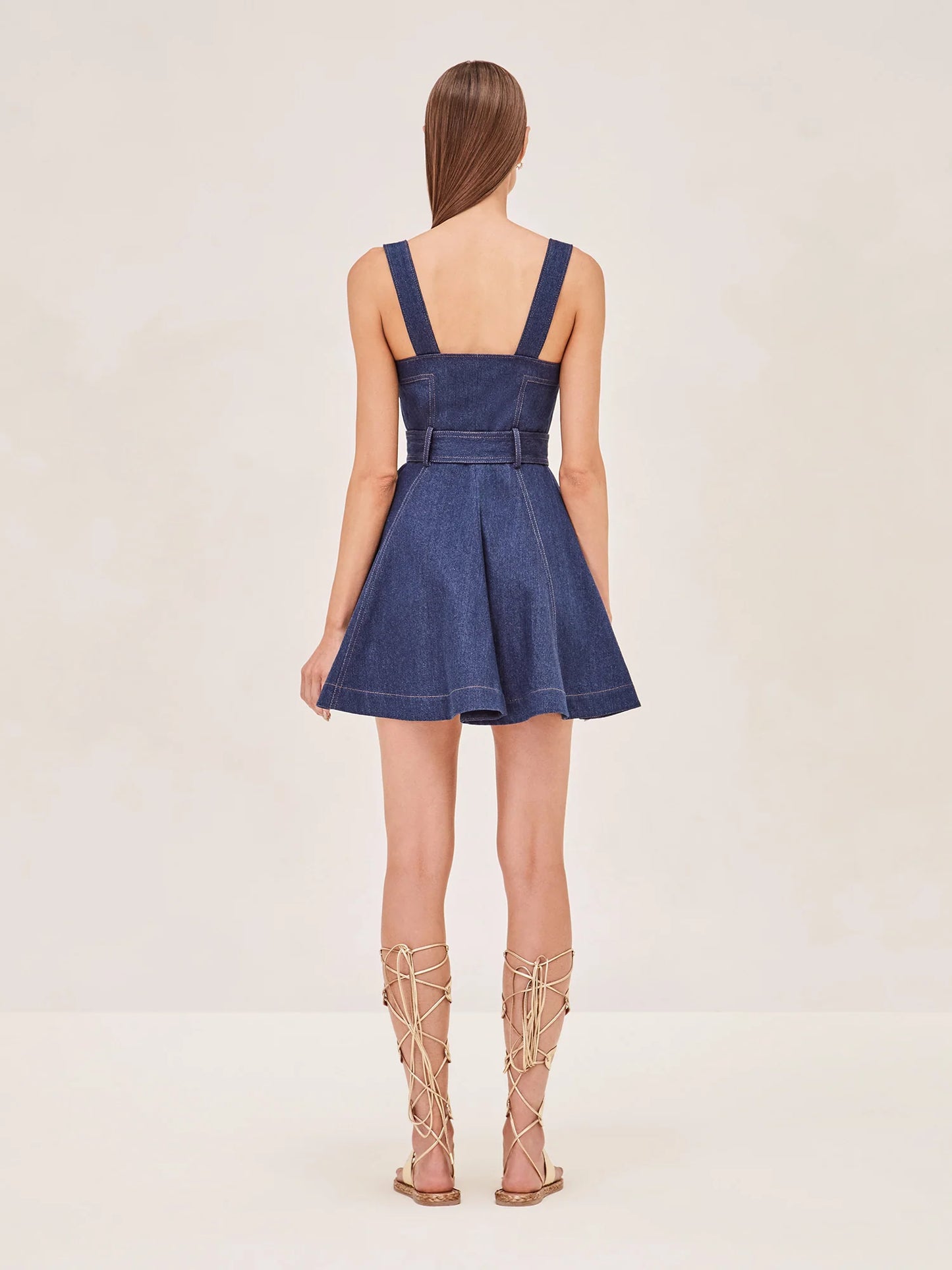 ALX Danni Denim Mini Dress