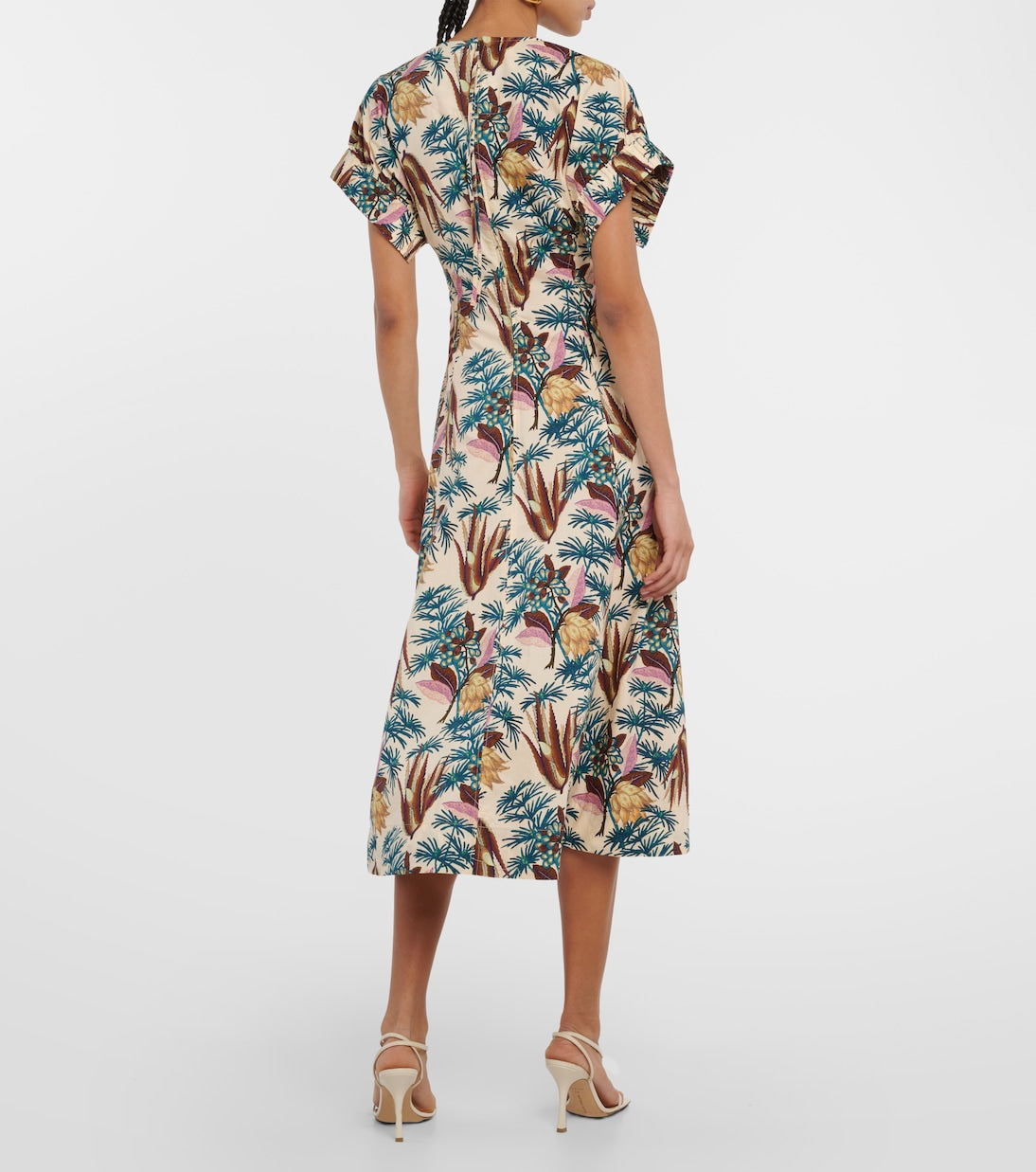 UJ Devon Cotton Poplin Midi Dress