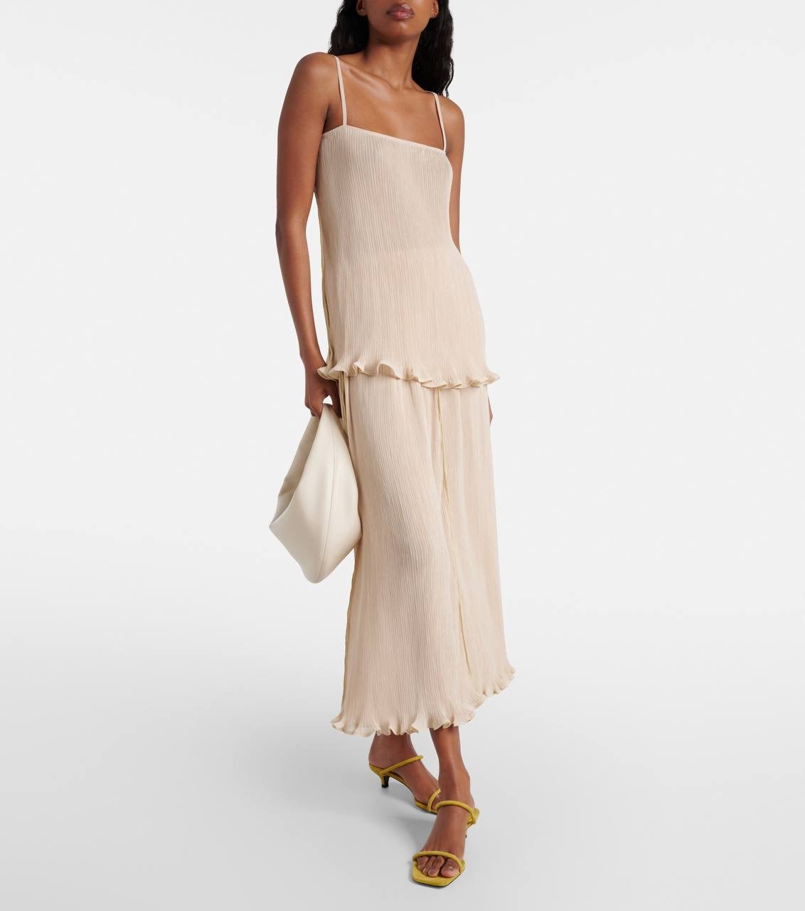 TOT Plisse Camisole | Maxi Skirt | Maxi Dress | Set
