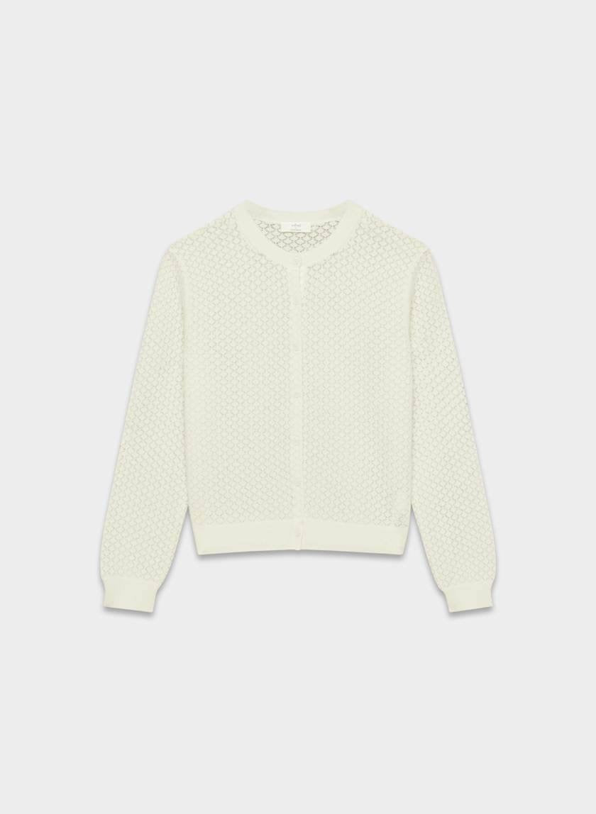 ARZ Comma Wool Cashmere Cardigan