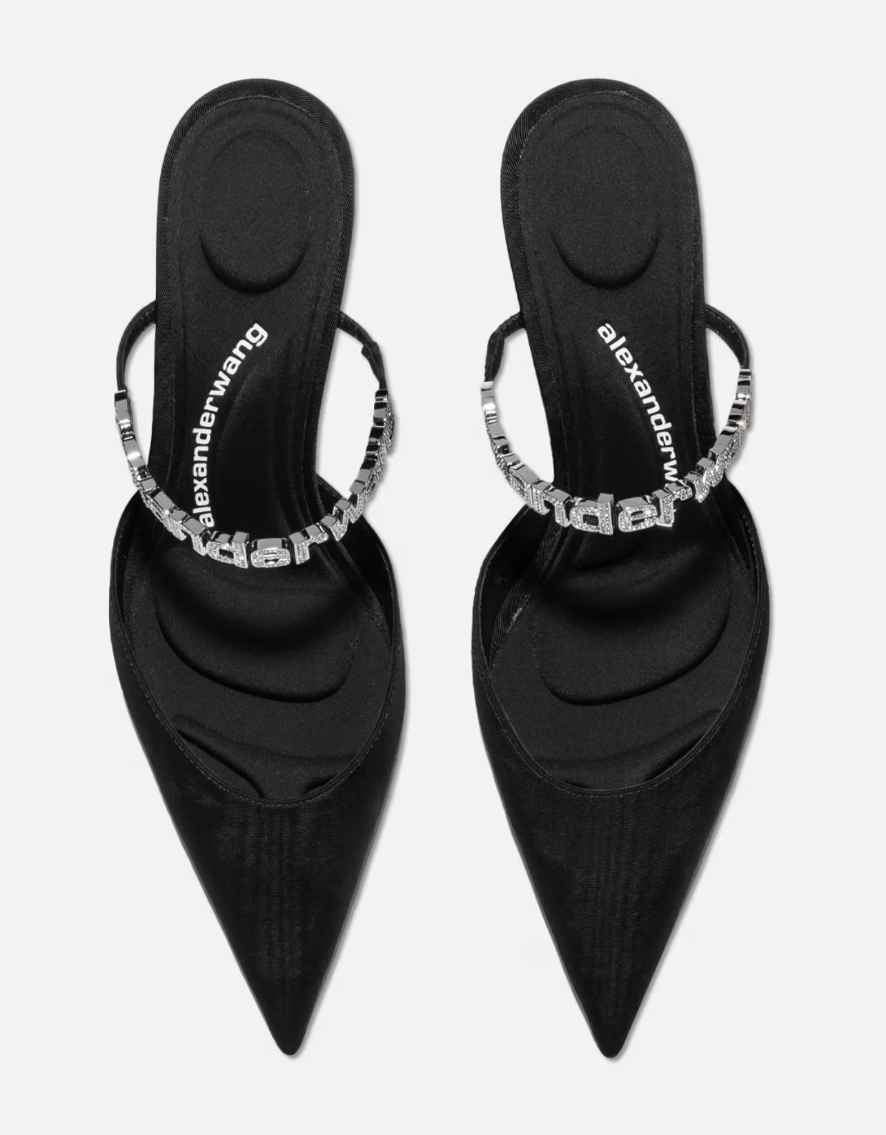 AW Delphine 65 Logo Strap | Slingback Mules Heels