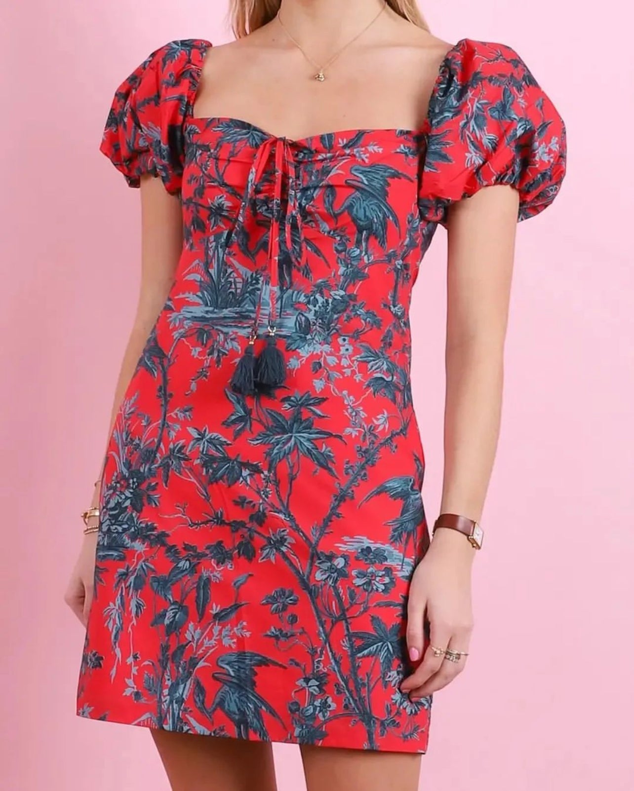 CC Gigi Cotton Poplin Mini Dress