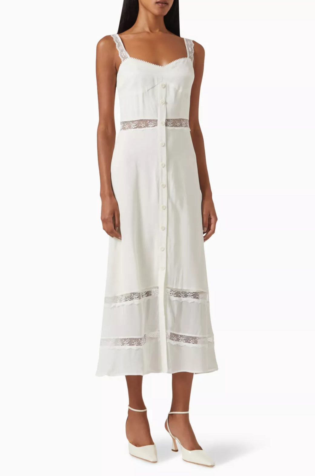 Ref Wynton Viscose Midi Dress